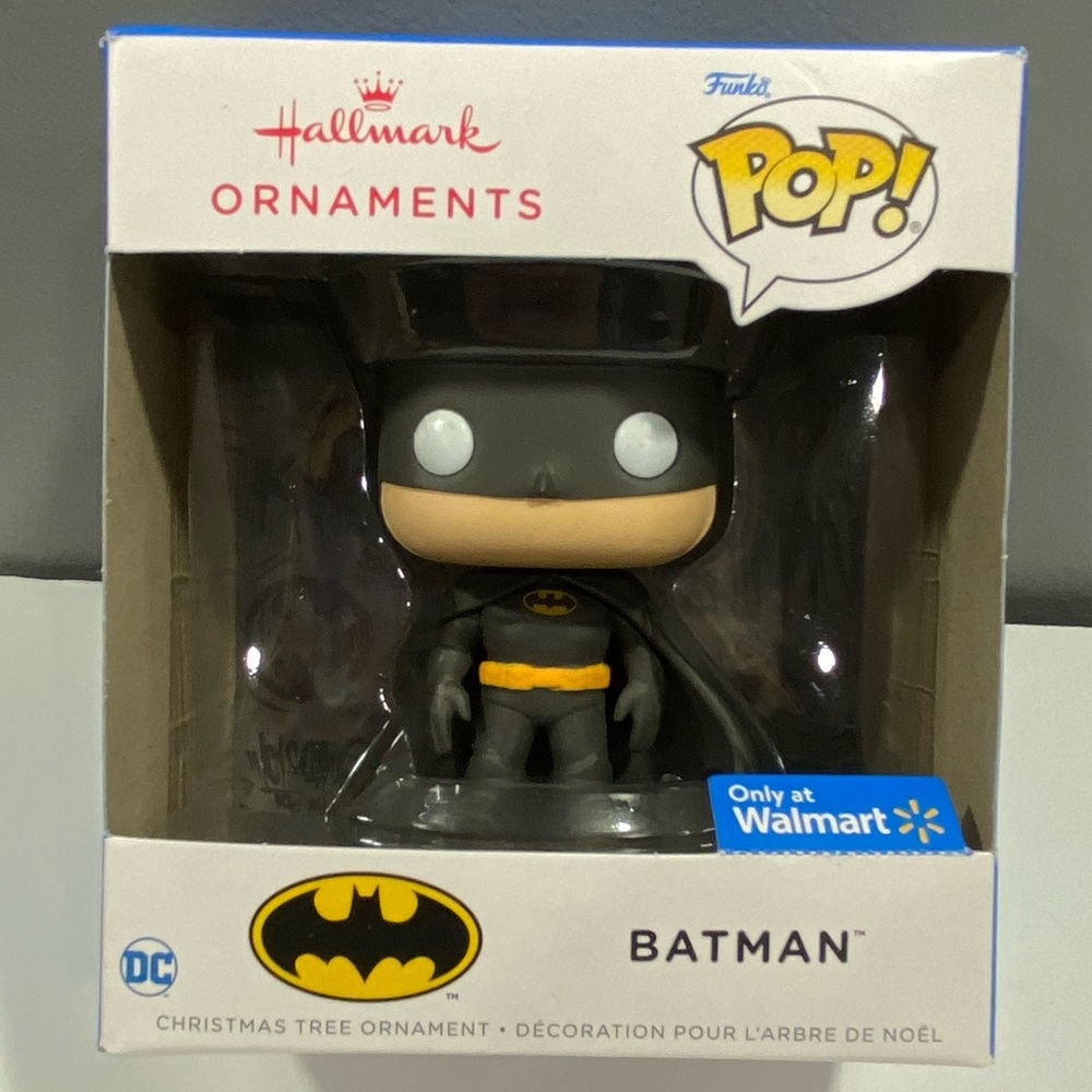 Hallmark Funko Pop! Batman Christmas Tree Ornament Walmart Exclusive NEW